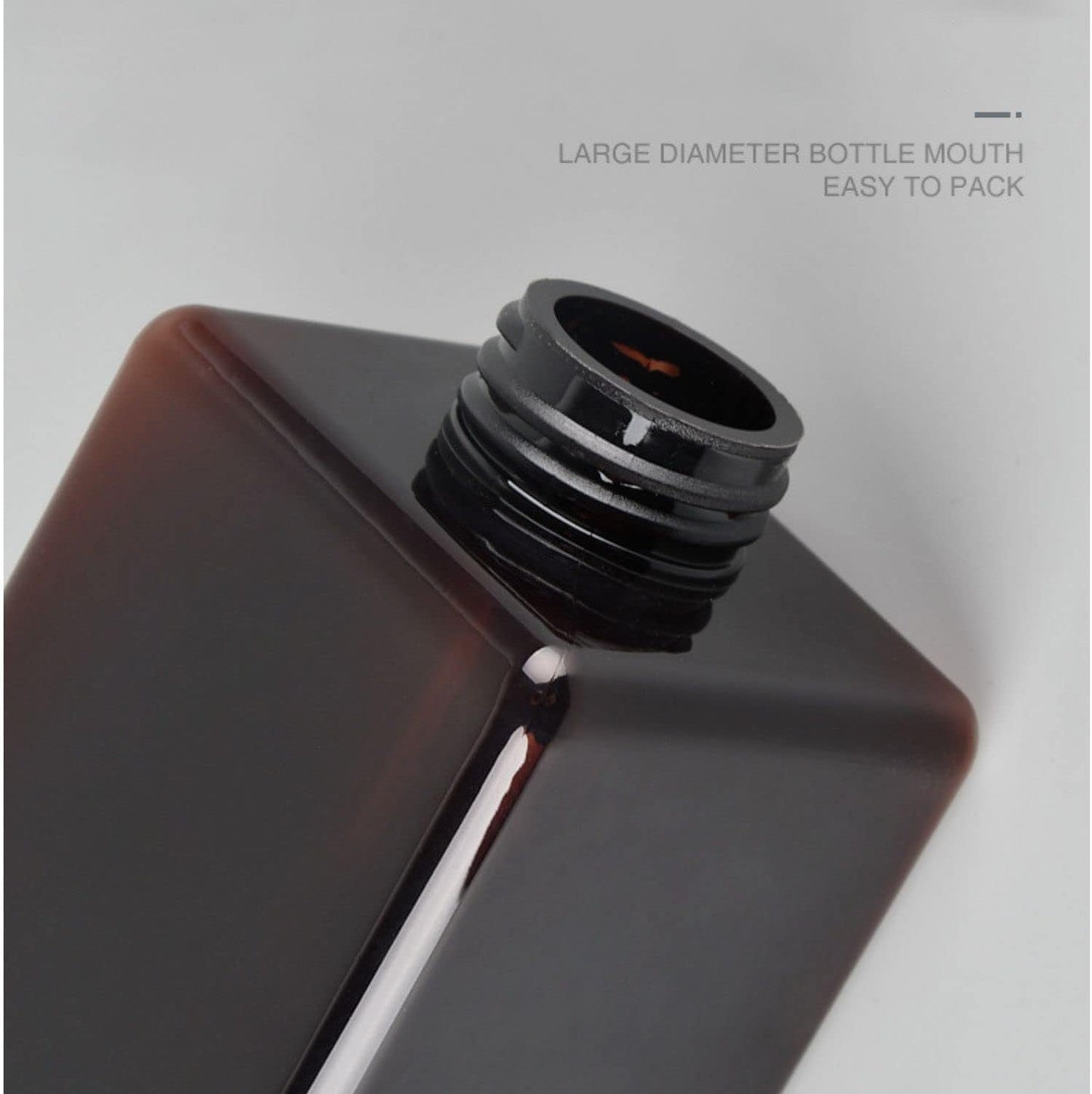 Shampoo and Conditioner Dispenser, Refillable Shampoo and Conditioner Bottles Set with Labels - Empty Shower Plastic Dispenser (21oz)